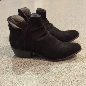 Esprit Black Tayla Ankle Booties Size 8